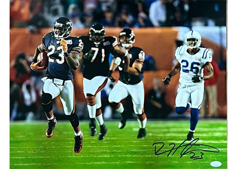 Devin Hester Signed 16x20 Chicago Bears Photo JSA