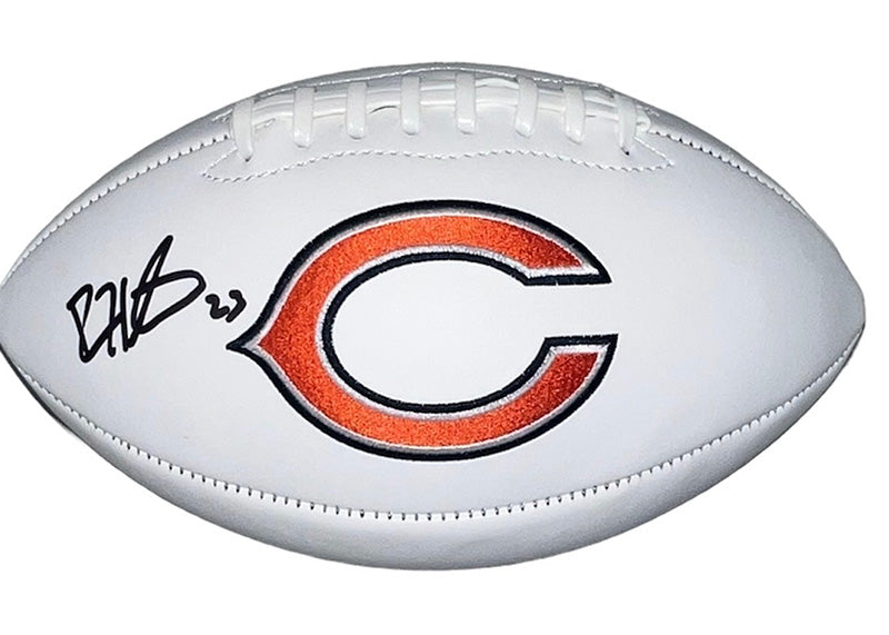 Devin Hester Signed Chicago Bears Football Logo JSA