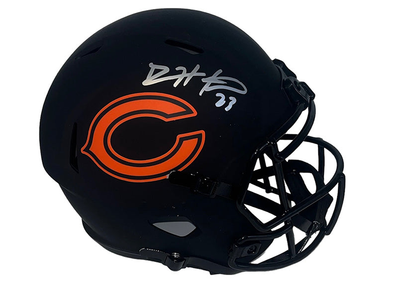 Devin Hester Signed Chicago Bears Eclipse Speed Full Size Helmet JSA