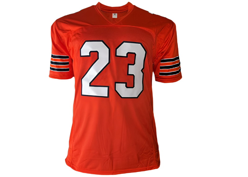 Devin Hester Signed Chicago Orange Football Jersey JSA