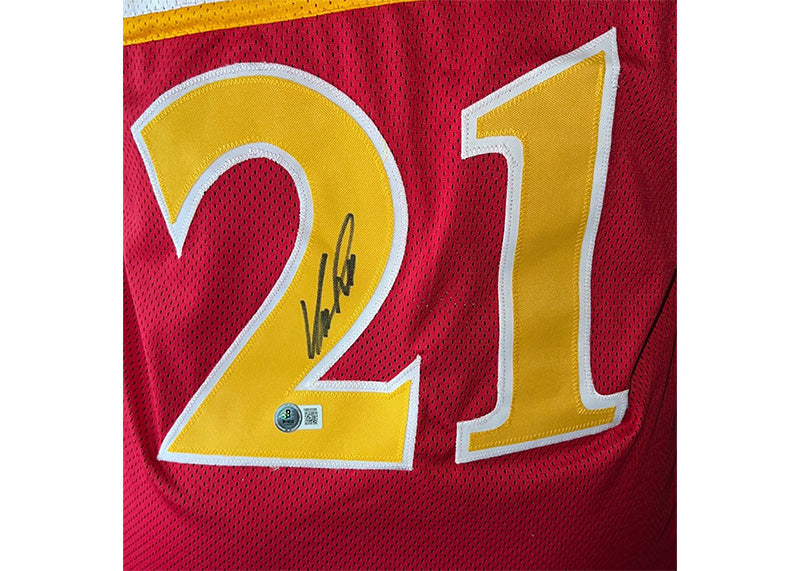 Dominique Wilkins Autographed Atlanta Basketball Jersey Backett