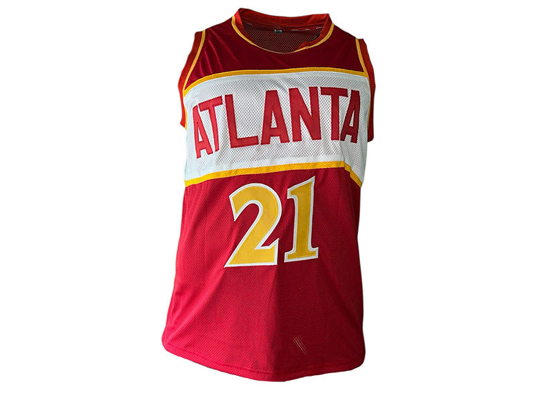 Dominique Wilkins Autographed Atlanta Basketball Jersey Backett