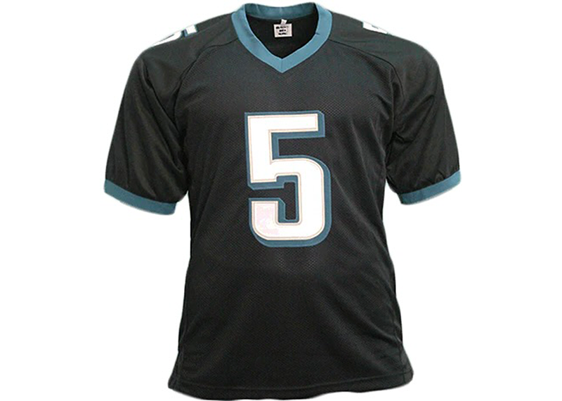Donovan McNabb Signed Philadelphia Black Football Jersey JSA