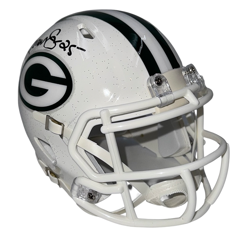 Dorsey Levens Signed Green Bay Packers ALT Mini Helmet JSA