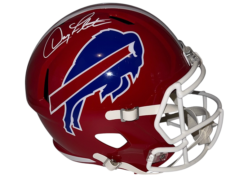 Doug Flutie Signed Buffalo Bills Full Size  87-01 Speed Helmet JSA