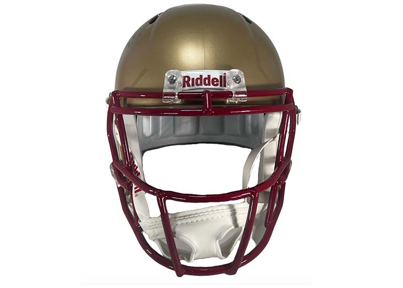 Doug Flutie Signed The Play Inscription Boston College Eagles Speed Full-Size Replica Football Helmet (Beckett)