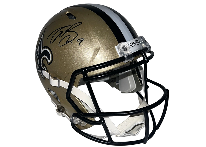 Drew Brees Autographed New Orleans Saints Full Size Speed Replica Helmet Beckett