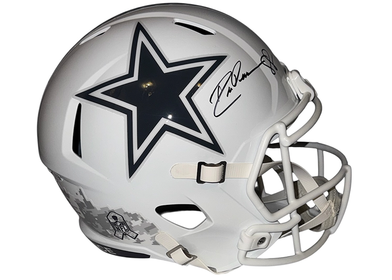 Drew Pearson Signed Dallas Cowboys STS Full Size Helmet JSA