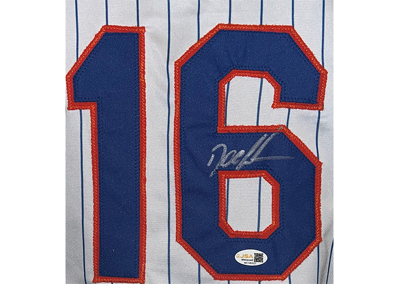 Dwight Gooden Signed New York Pinstripe Baseball Jersey JSA