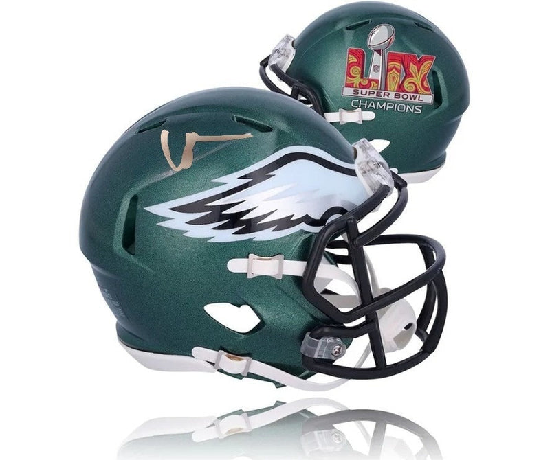 Howie Roseman Philadelphia Eagles Autographed Super Bowl LIX Champions Football Mini-Helmet