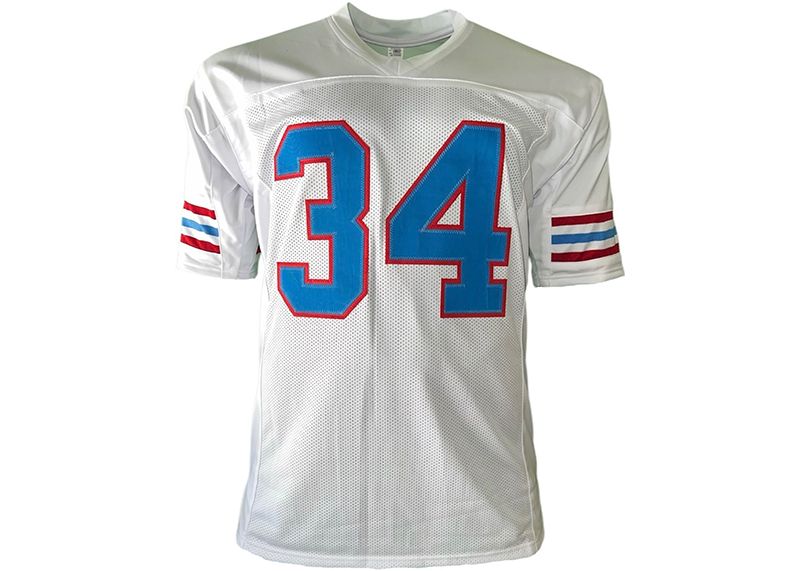 Earl Campbell Signed Houston Football Jersey White (JSA)