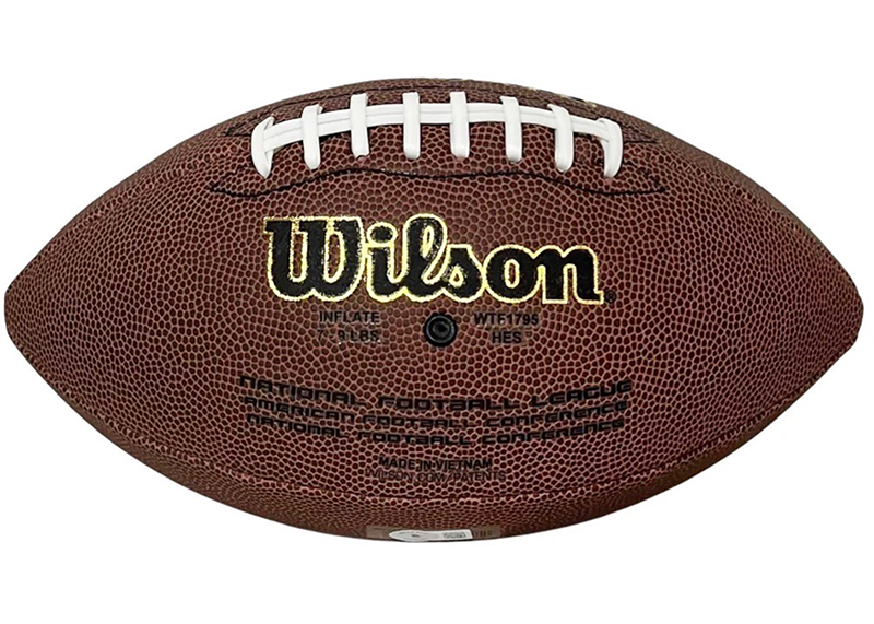 Earl Campbell Signed Wilson Official NFL Replica Football (JSA)