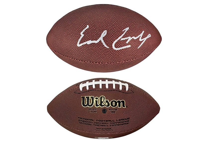 Earl Campbell Signed Wilson Official NFL Replica Football (JSA)