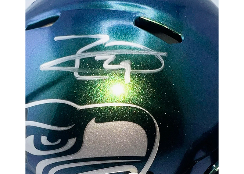 Earl Thomas Signed Seattle Seahawks Rivalries Speed Mini Football Helmet Beckett