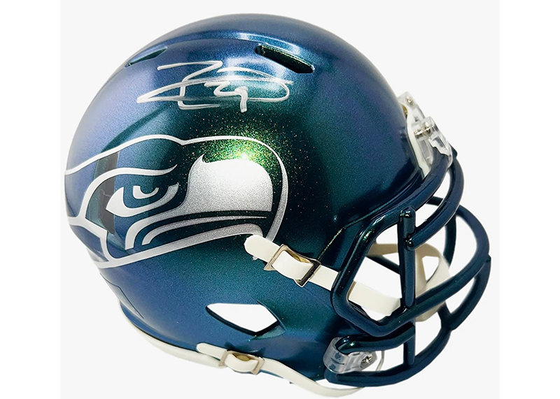 Earl Thomas Signed Seattle Seahawks Rivalries Speed Mini Football Helmet Beckett