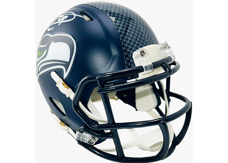 Earl Thomas Signed Seattle Seahawks Speed Mini Football Helmet Beckett