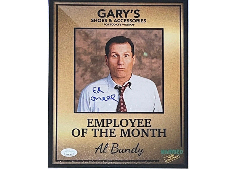 Ed O’Neill Al Bundy Signed 3D Light Up Framed 25x25 Photo JSA