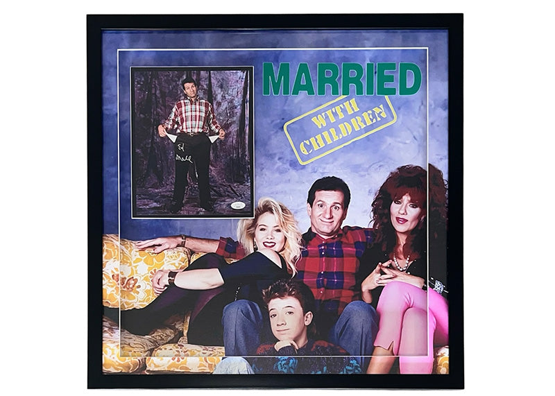 Ed O’Neill Al Bundy Signed 3D Light Up Framed 25x25 Photo JSA