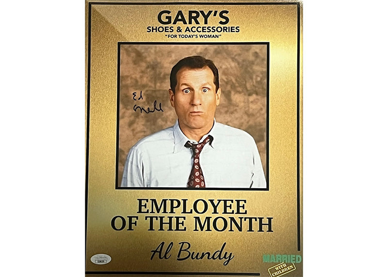 Ed O’neill Al Bundy Signed Married With Children 11x14 Photo JSA