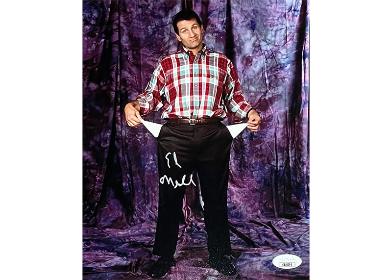 Ed O’neill Al Bundy Signed Married With Children 8x10 Photo JSA