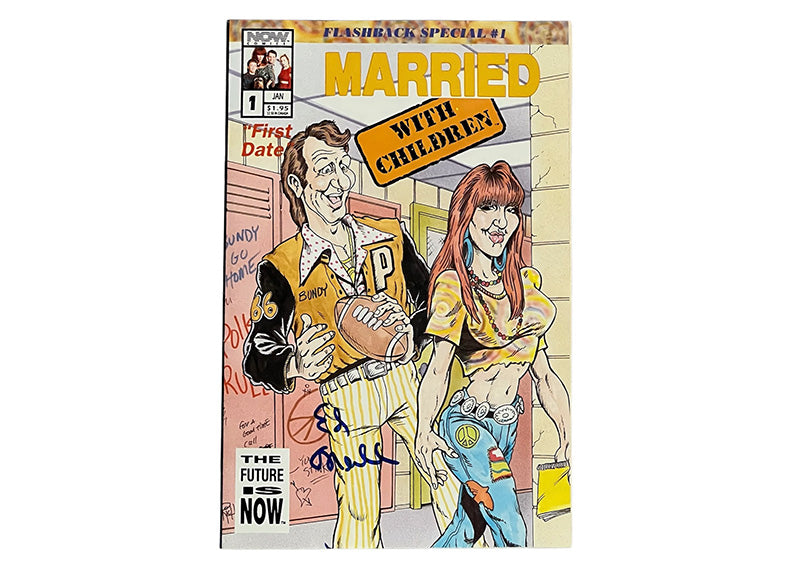 Ed O’neill Al Bundy Signed Married With Children Comic JSA