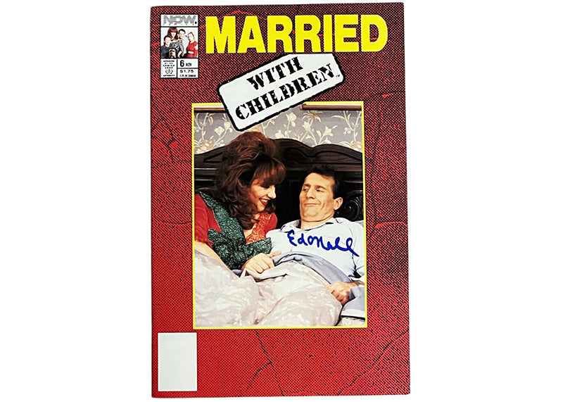 Ed O’neill Al Bundy Signed Married With Children Comic Book JSA