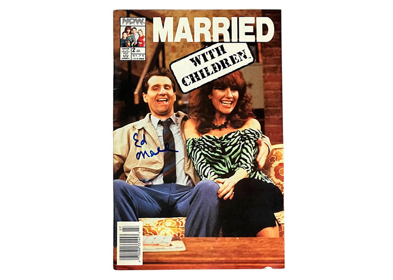 Ed O’neill Al Bundy Signed Married With Children Comic Book JSA