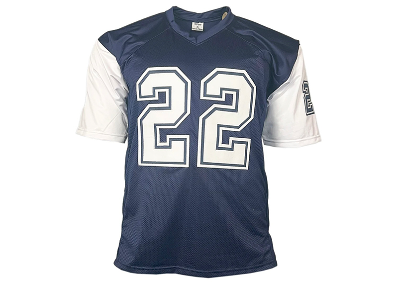 Emmitt Smith Signed Dallas Navy Alternate Football Jersey Beckett