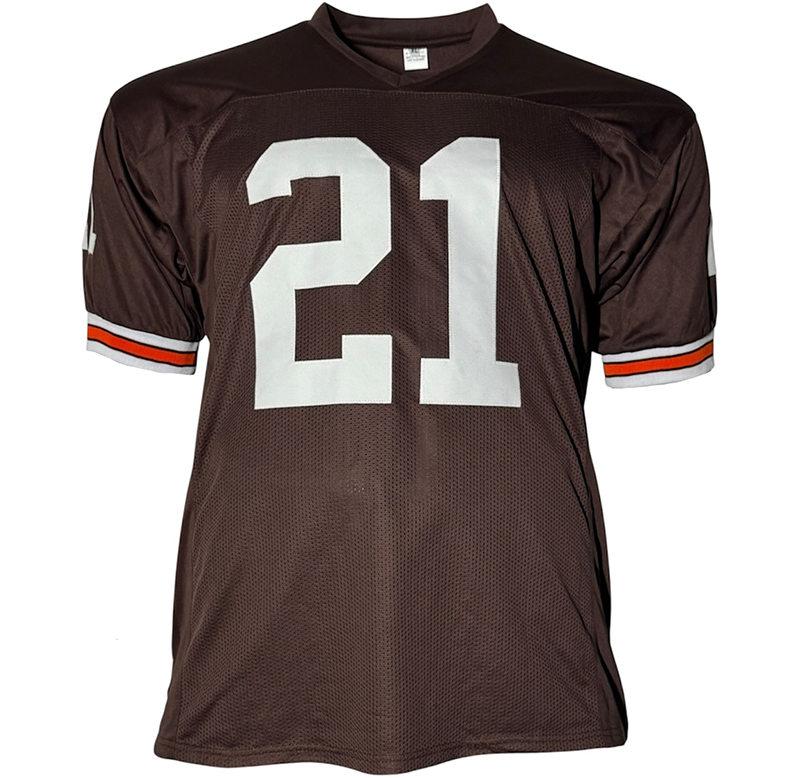 Eric Metcalf Signed Cleveland Brown Football Jersey JSA