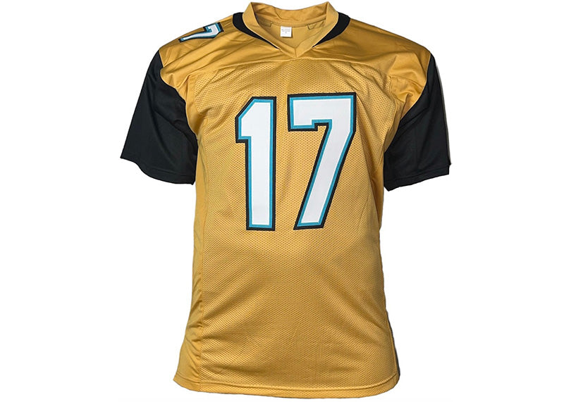 Evan Engram Signed Jacksonville Gold Football Jersey Beckett