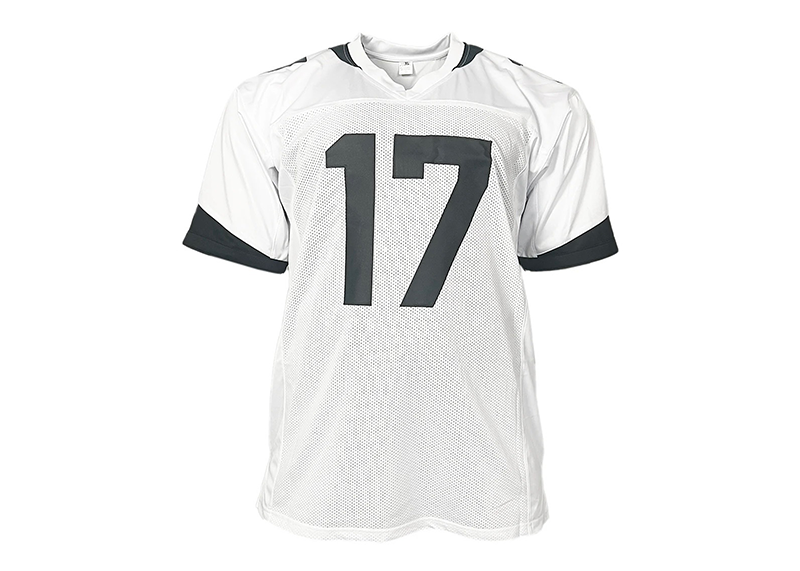 Evan Engram Signed Jacksonville White Football Jersey Beckett