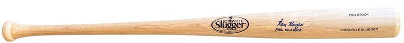 Full view of Ray Knight signed Louisville Slugger baseball bat