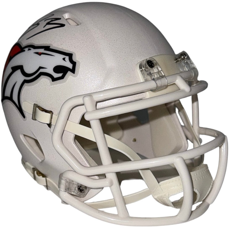 Pat Bryant Signed Denver Broncos 2024 Alternate Speed Mini Helmet GTSM