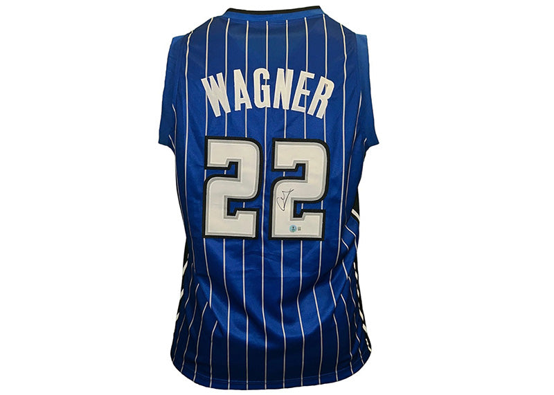 Franz Wagner Signed Orlando Blue Pinstripe Jersey Beckett