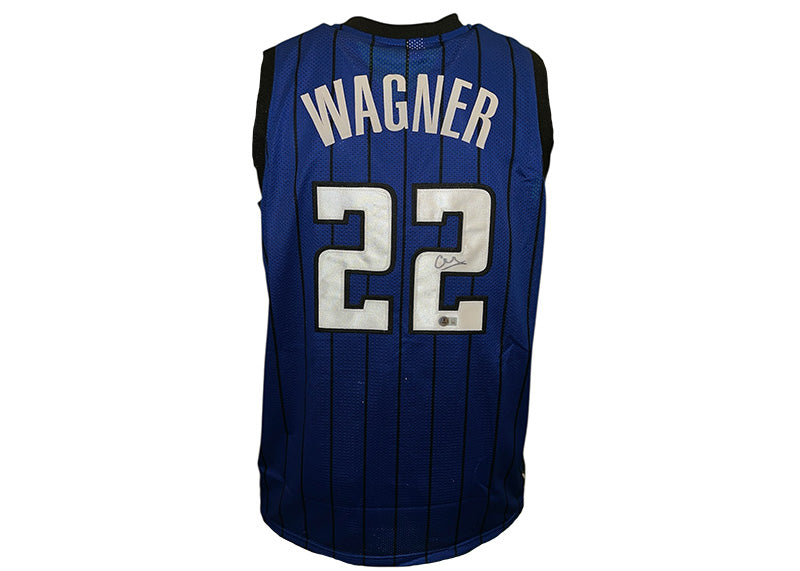 Franz Wagner Signed Orlando Blue Pinstripe Jersey Beckett
