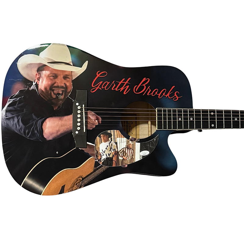 Garth Brooks Signed Acoustic Guitar JSA