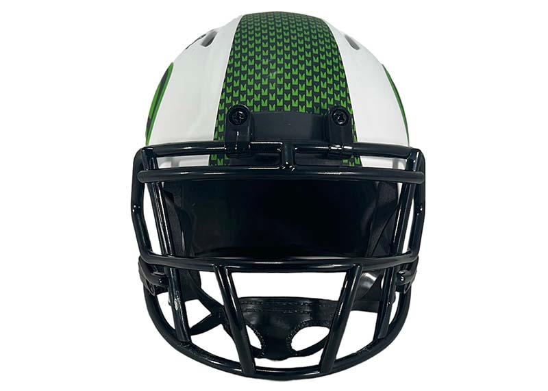 Geno Smith Signed Seattle Seahawks Lunar Mini Helmet JSA