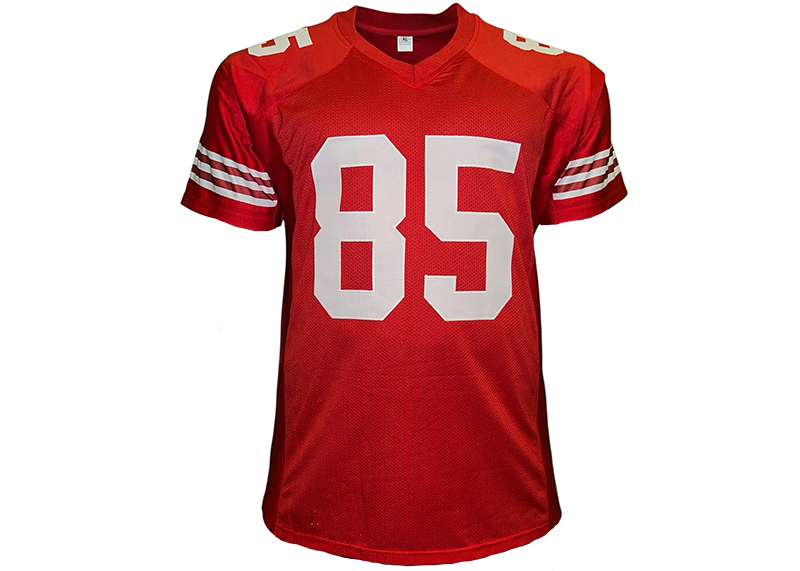George Kittlety Unsigned San Francisco Red Football Jersey