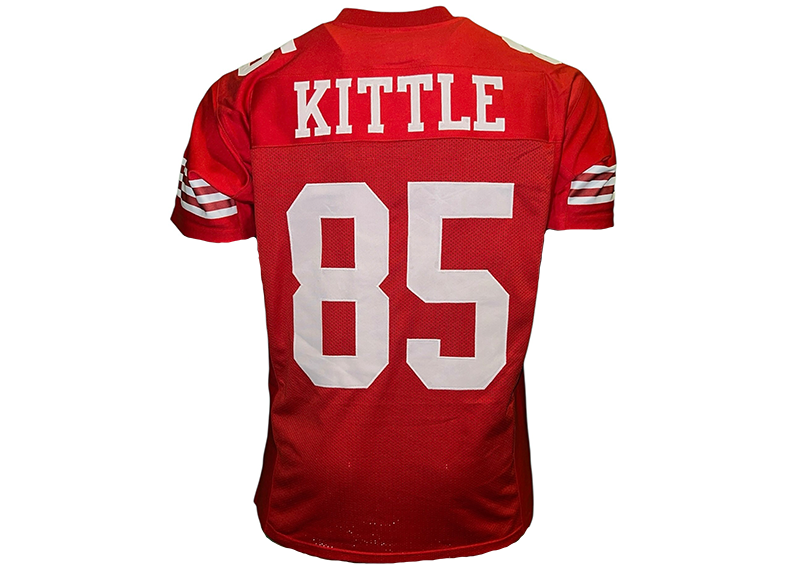 George Kittlety Unsigned San Francisco Red Football Jersey