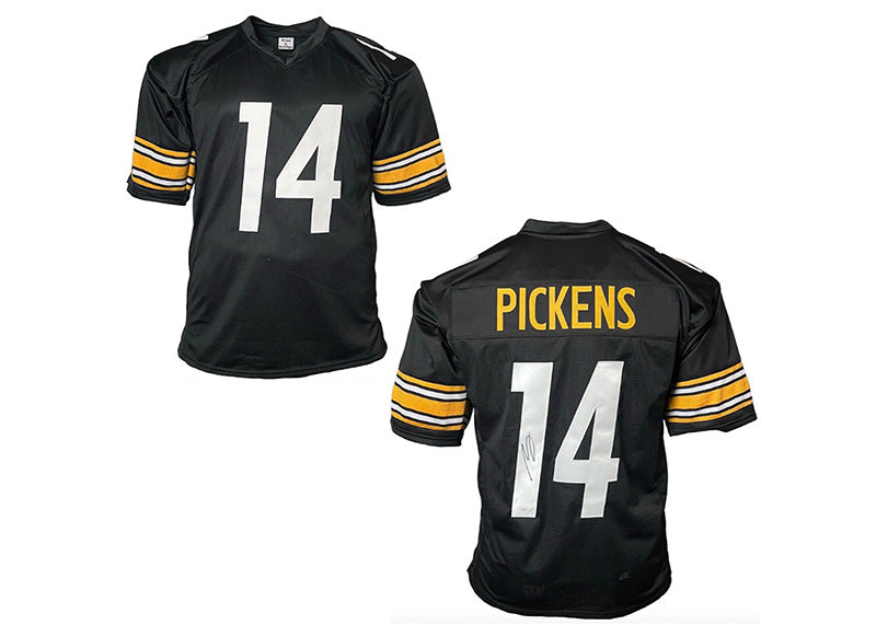 George Pickens Signed Custom Black Football Jersey JSA