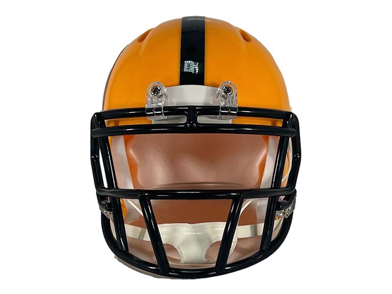 George Pickens Signed Pittsburgh Steelers Throwback Speed Mini Helmet JSA