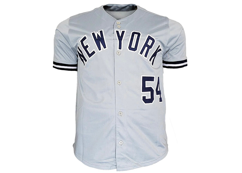 Goose Gossage Signed New York Grey Custom Jersey Beckett 2 inscription "Trump 2024" & "Liberals are pussies"