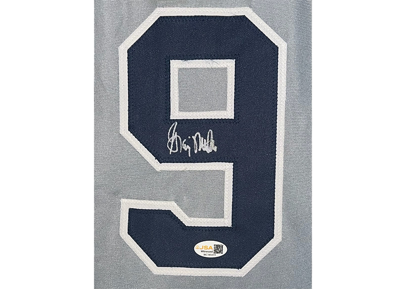 Graig Nettles Signed New York Gray Baseball jersey JSA