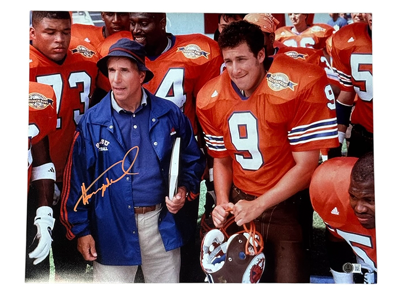 Henry Winkler Signed Coach Klein The Waterboy 16x20 Photo Beckett BAS