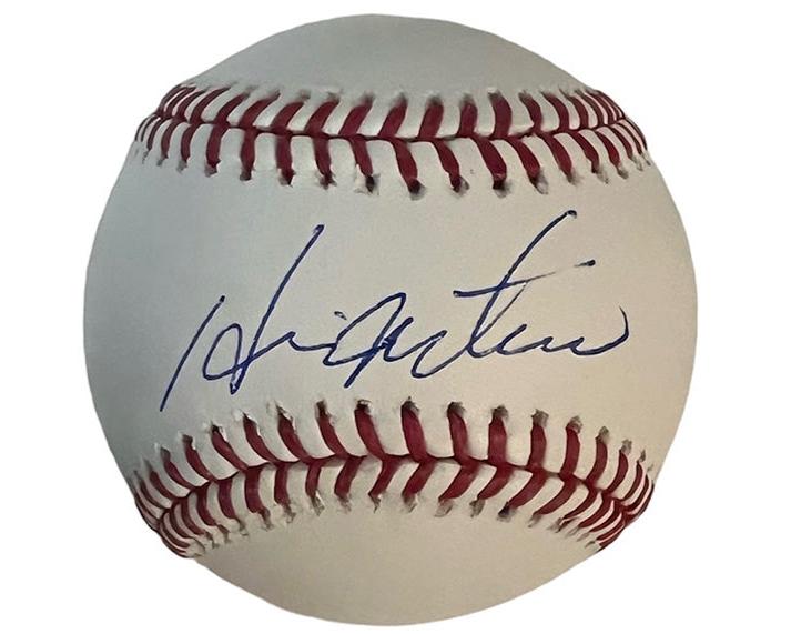 Hideki Matsui New York Yankees Signed Rawlings MLB Baseball Backett