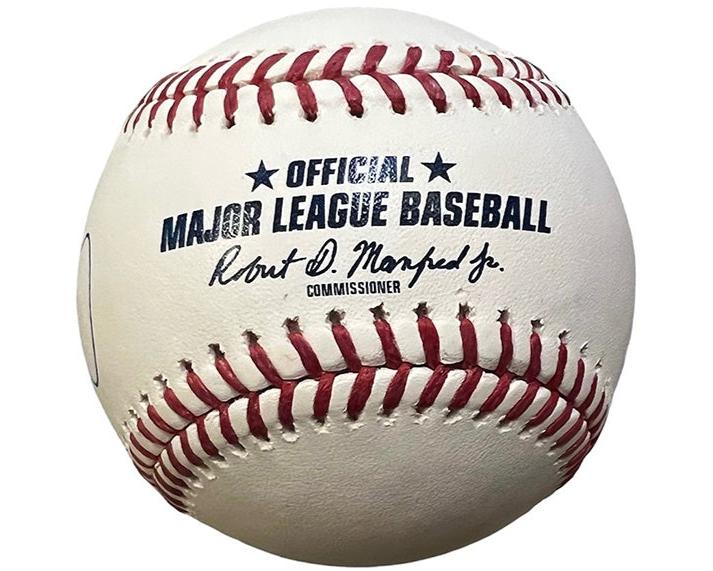 Hideki Matsui New York Yankees Signed Rawlings MLB Baseball Backett