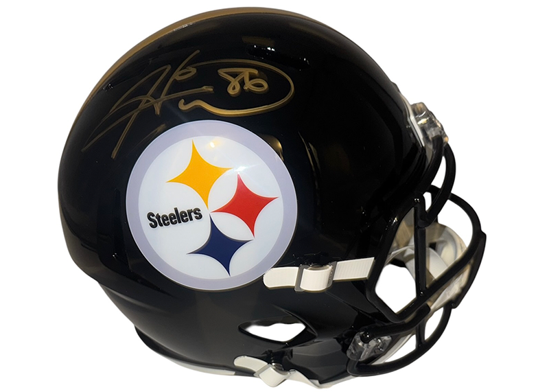 Hines Ward Signed Pittsburgh Steelers Speed Full Size Helmet JSA