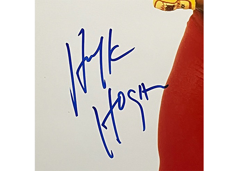 Hulk Hogan Signed 16x20 Wrestling Photo Beckett
