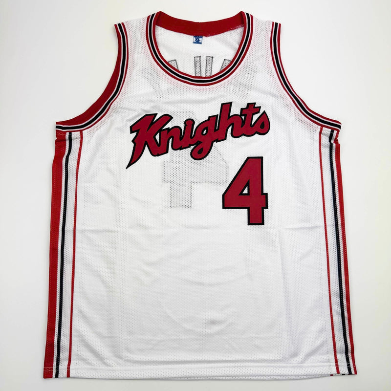 Autographed/Signed Ace Bailey Rutgers White College Basketball Jersey JSA COA