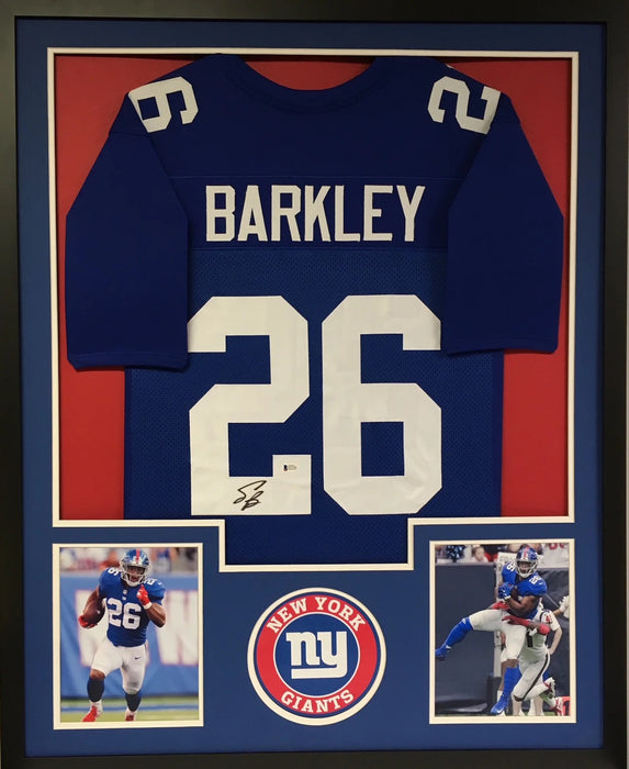 Jersey Framing - Double Suede Vertical Style with Two 8x10 Pictures